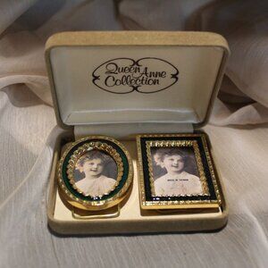 Vintage Queen Ann miniature picture frames